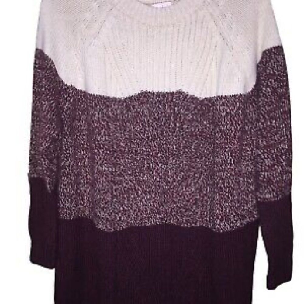 ✨4xHP✨Maternity Stripe Colorblock Pullover Isabel✨ - Picture 3 of 5
